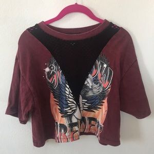 Forever 21 Crop top tee